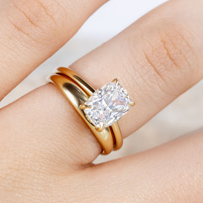 Charlotte ~ Elongated Cushion Cut Ring