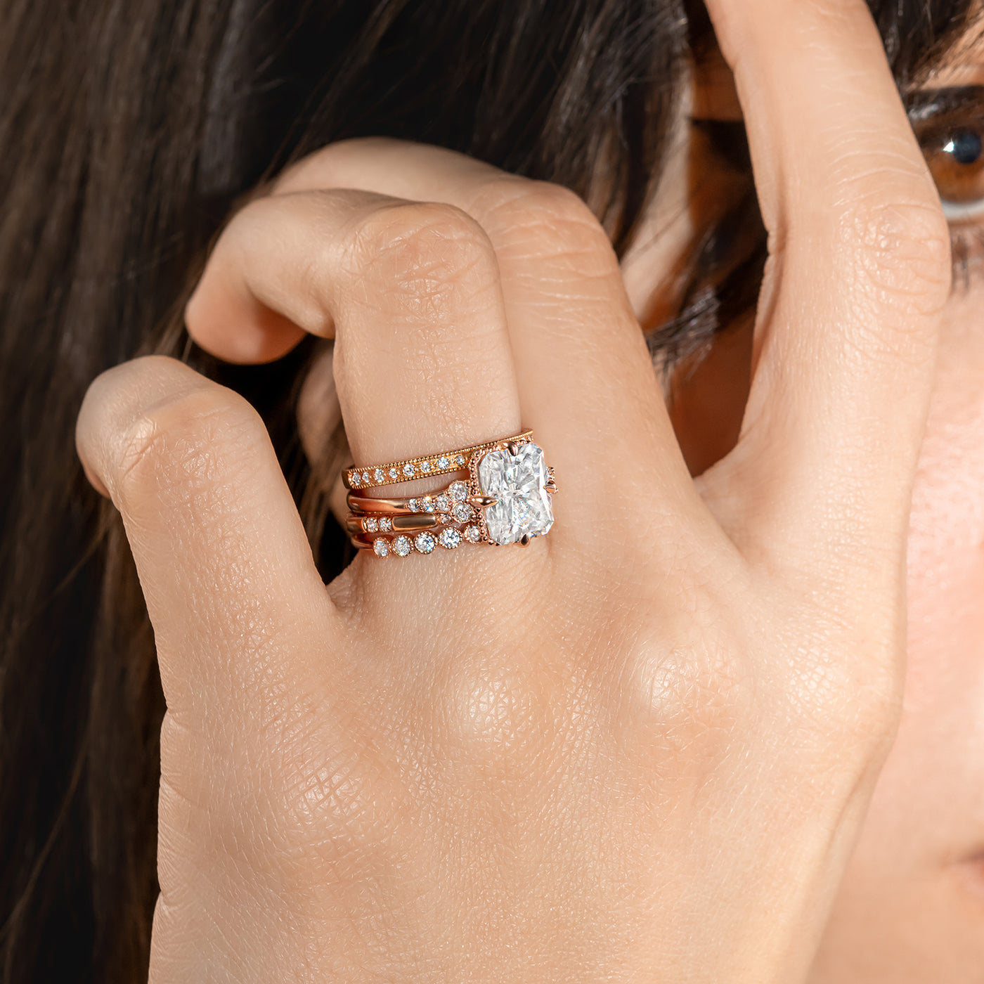 Penelope Petite ~ Diamond Ring