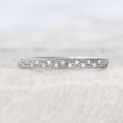 Chloe Petite ~ Diamond Eternity Band