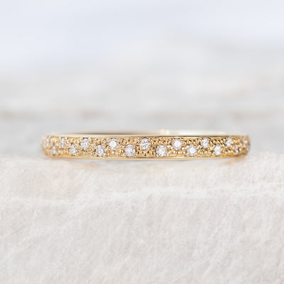 Chloe Petite ~ Diamond Eternity Band