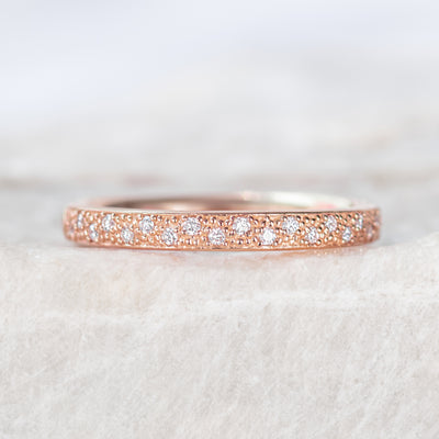 Chloe ~ Diamond Eternity Band