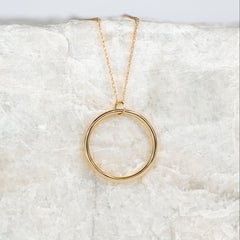 Circle Necklace ~ Ready to Ship