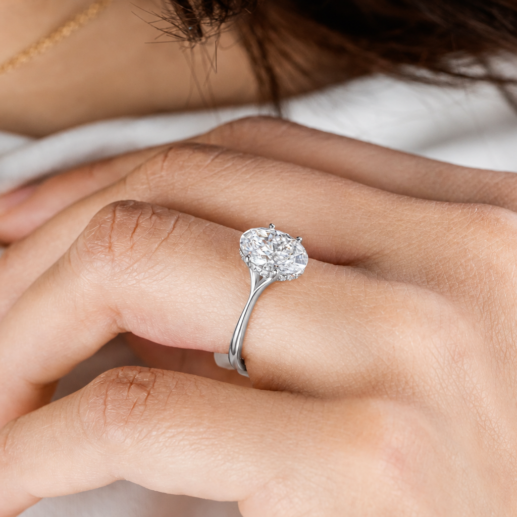 A close-up of a woman&