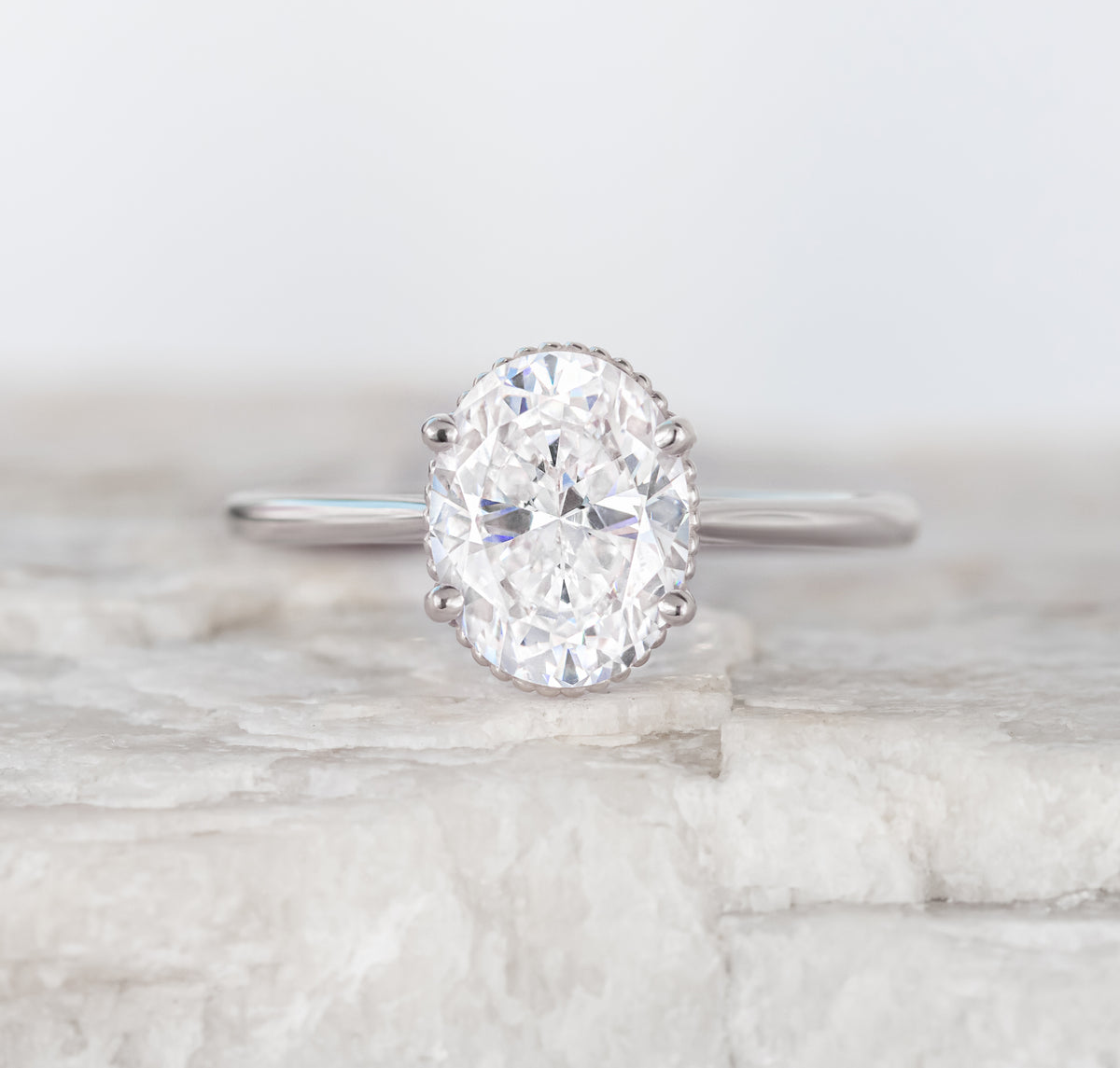 Clio ~ Oval Cut Ring