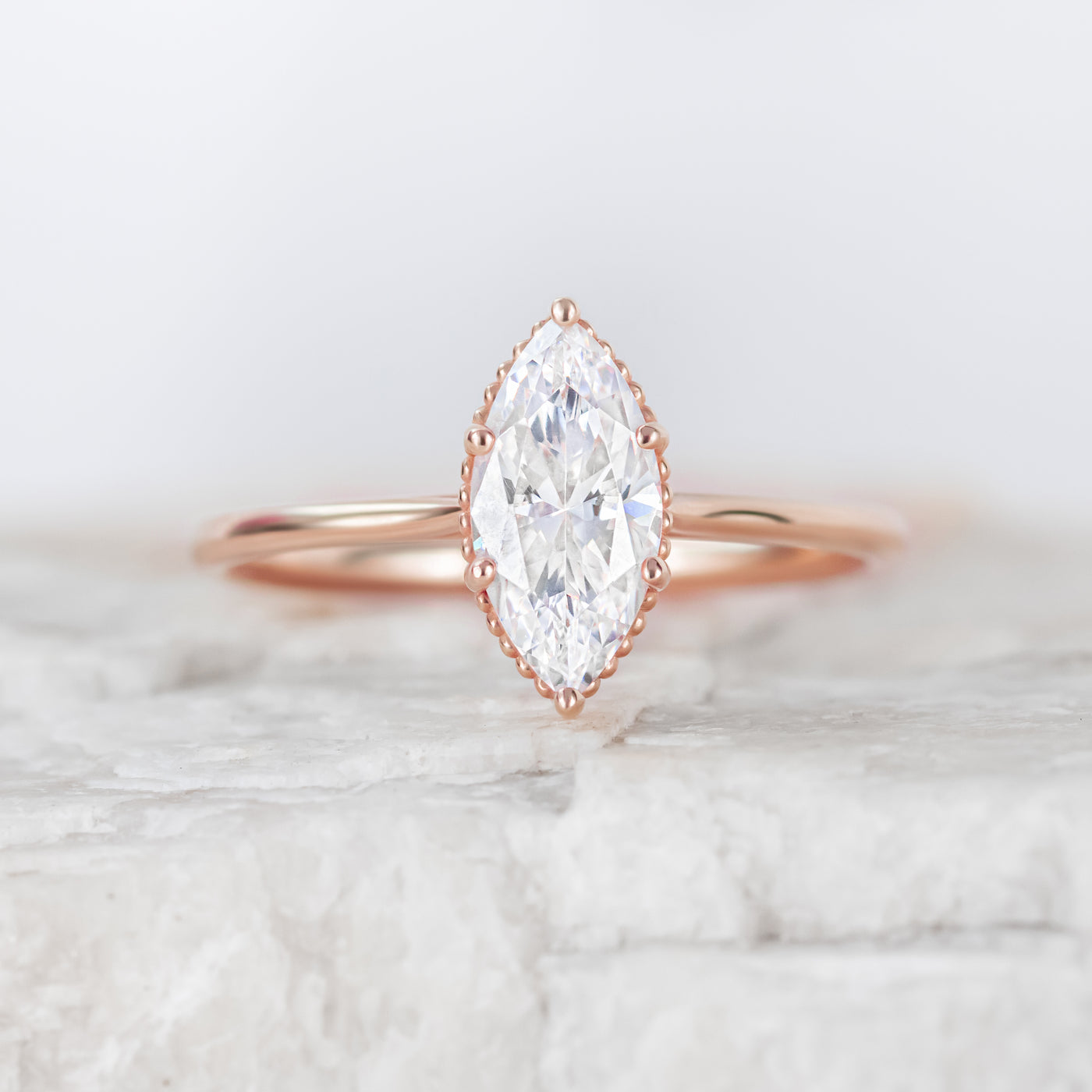 Clio ~ Marquise Cut Ring