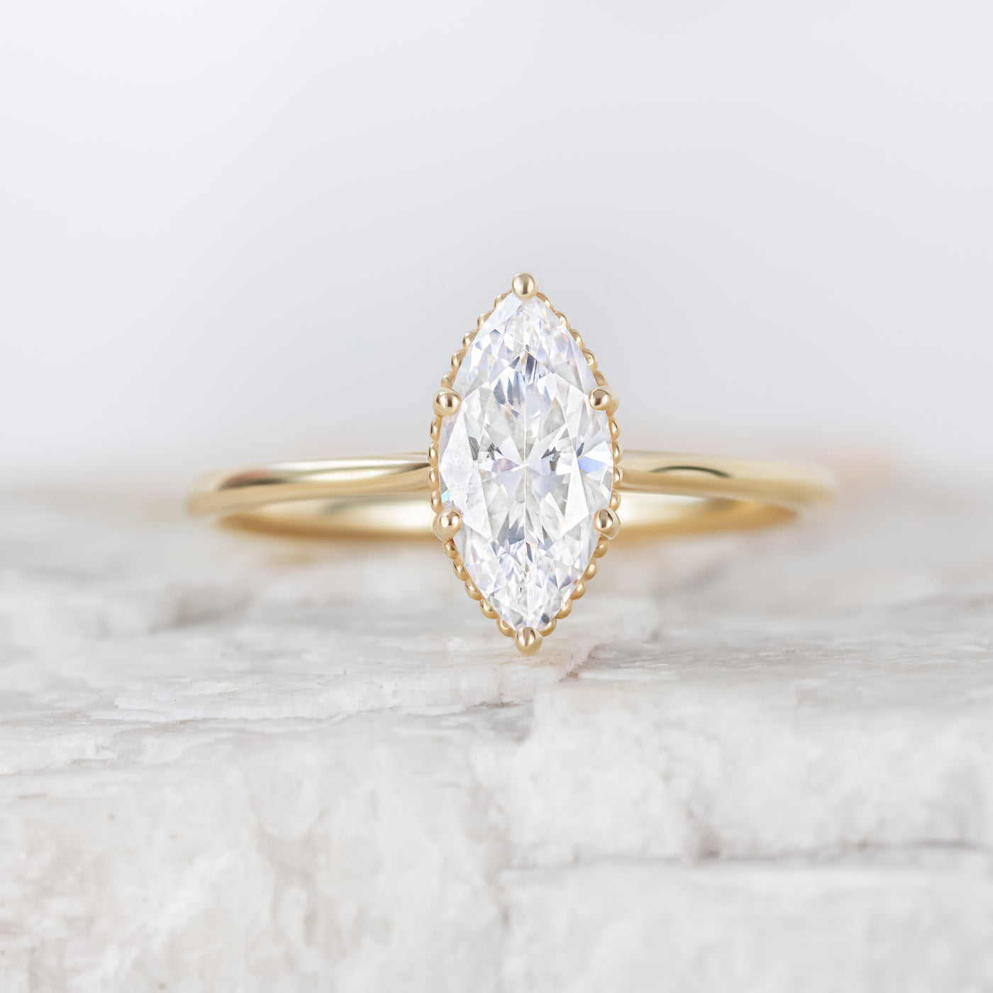 Clio ~ Marquise Cut Ring