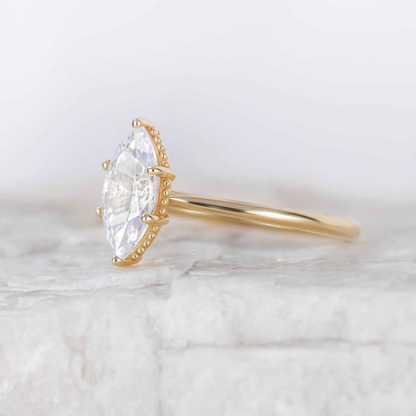 Clio ~ Marquise Cut Ring