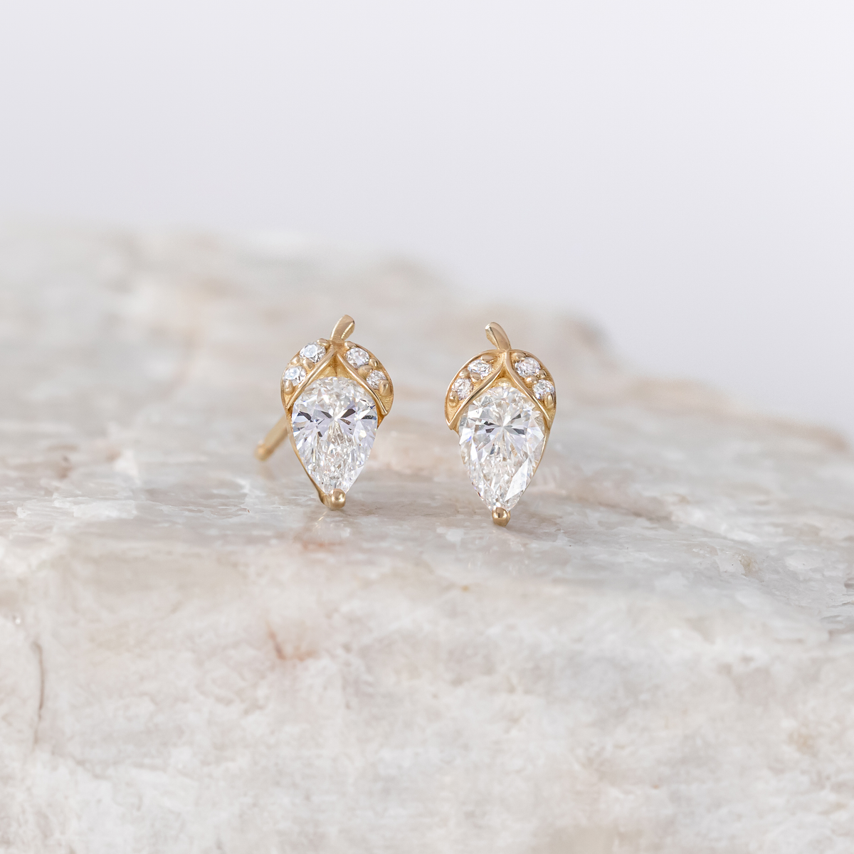 Fruit Diamond Earrings ~ Ready to Ship