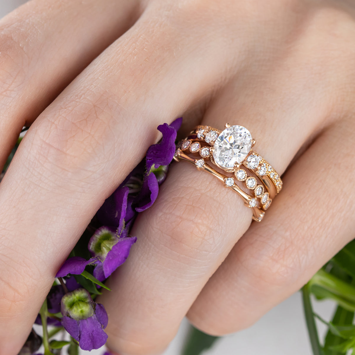 Penelope Petite ~ Diamond Ring