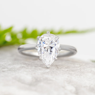 Annabelle ~ Pear Cut Ring