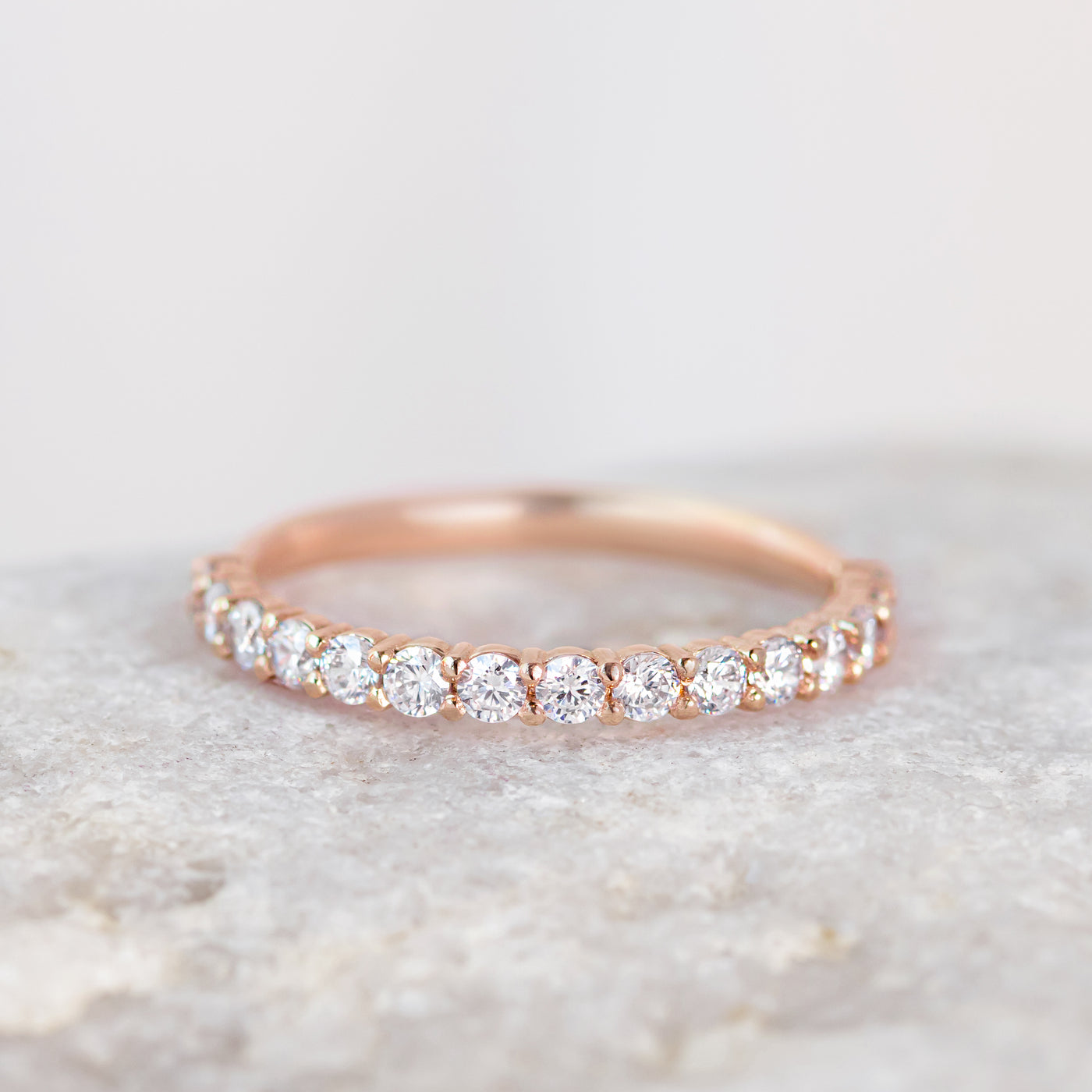 Avalon ~ Diamond Wedding Ring