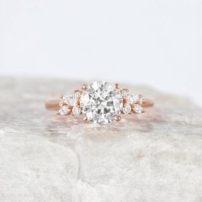 Blythe ~ Brilliant Cut Cluster Ring
