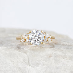 Blythe ~ Brilliant Cut Cluster Ring