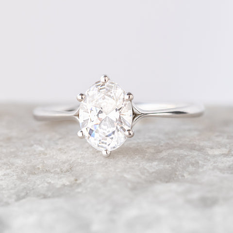 Clementine 6 ~  Oval Cut Ring