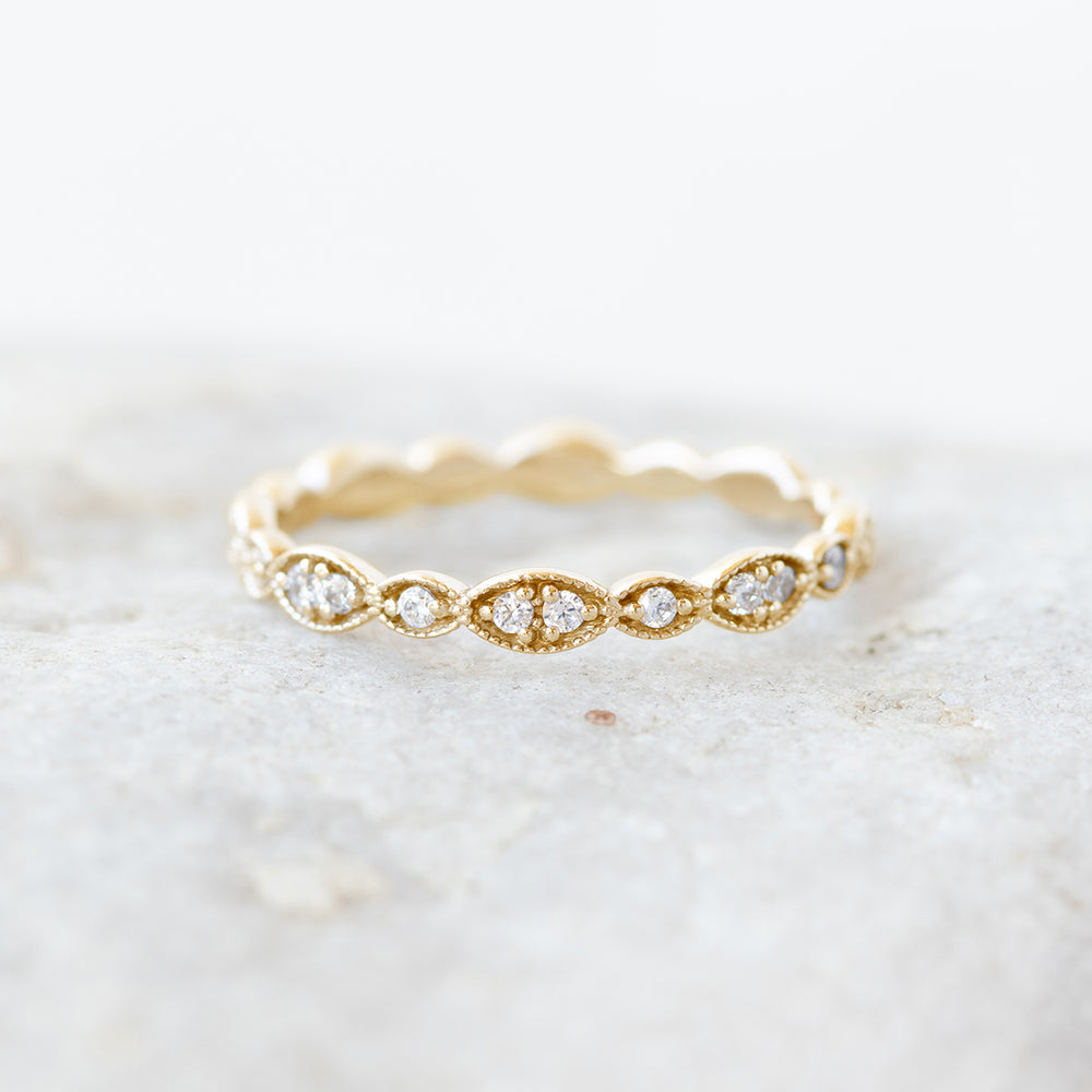 Flora ~ Eternity Diamond Ring