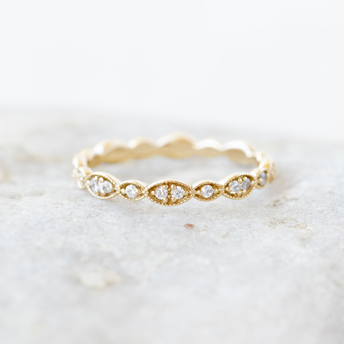 Flora ~ Eternity Diamond Ring