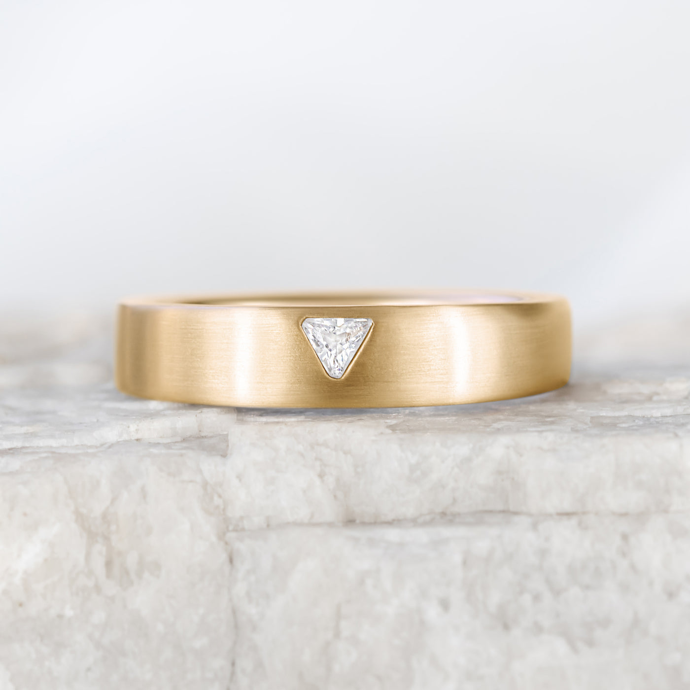 Hudson ~ Diamond Wedding Band