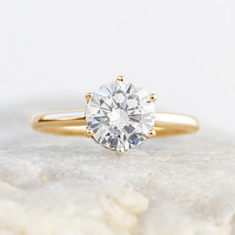 Merritt ~ Hidden Halo Ring