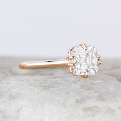 Odette ~ Asscher Cut Ring