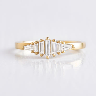 Henrietta ~ Baguette Diamond Ring