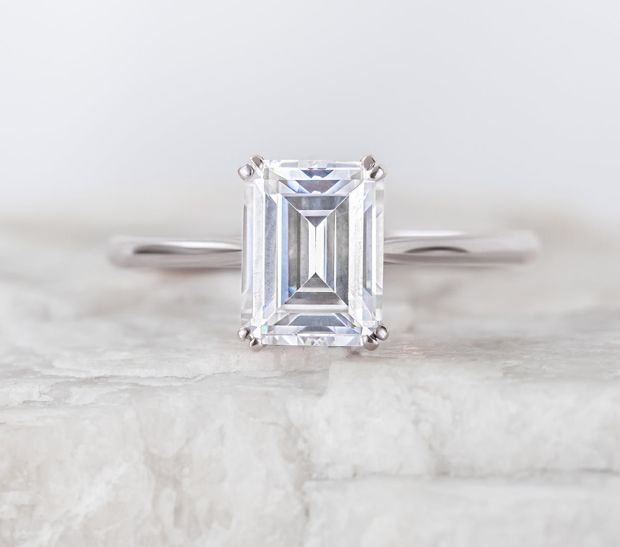 Harlan ~ Emerald Cut Ring