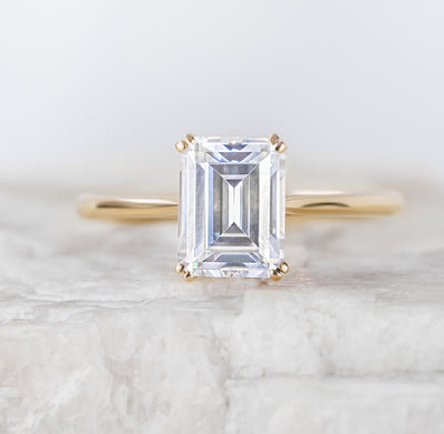 Harlan ~ Emerald Cut Ring