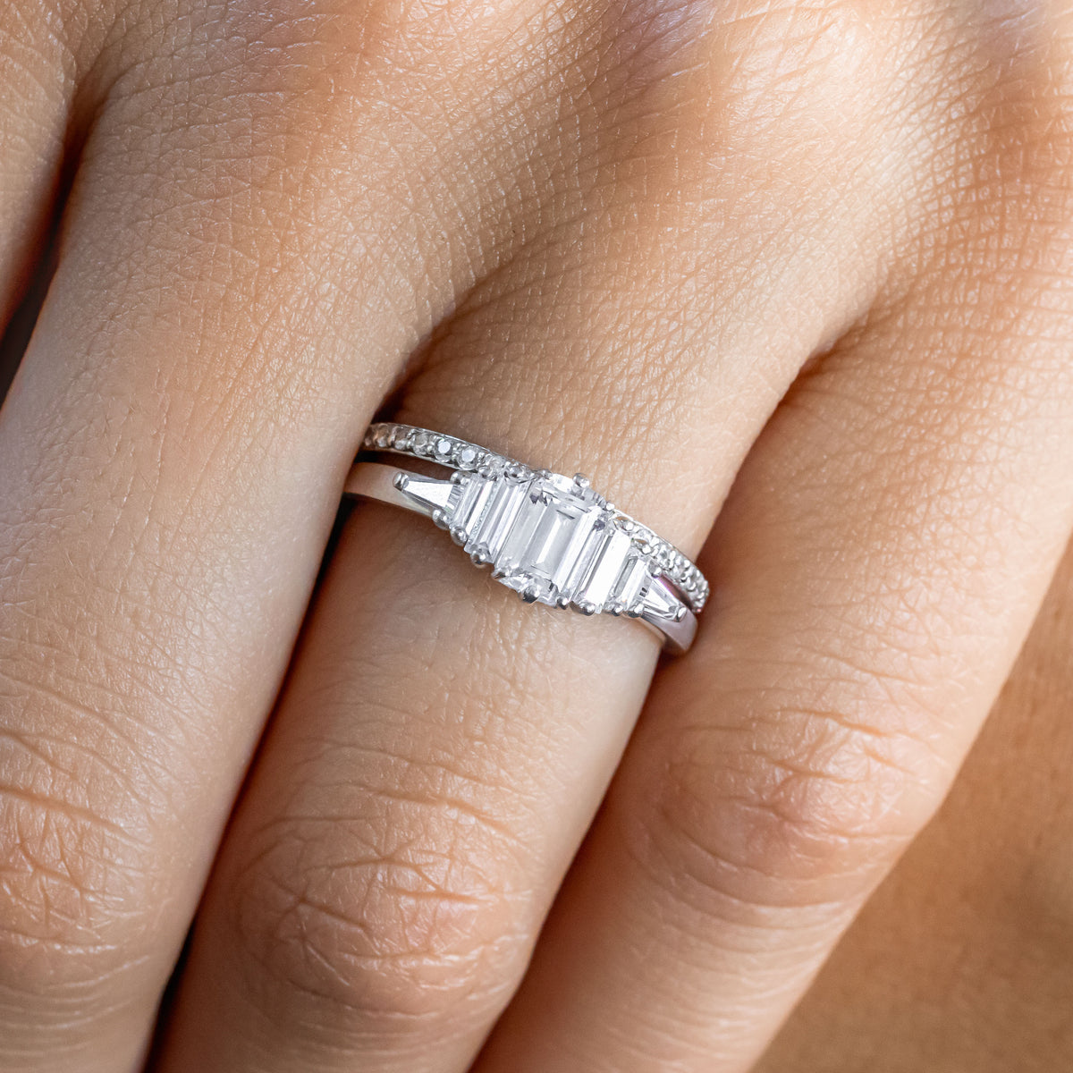Harriet ~ Emerald Cut Ring