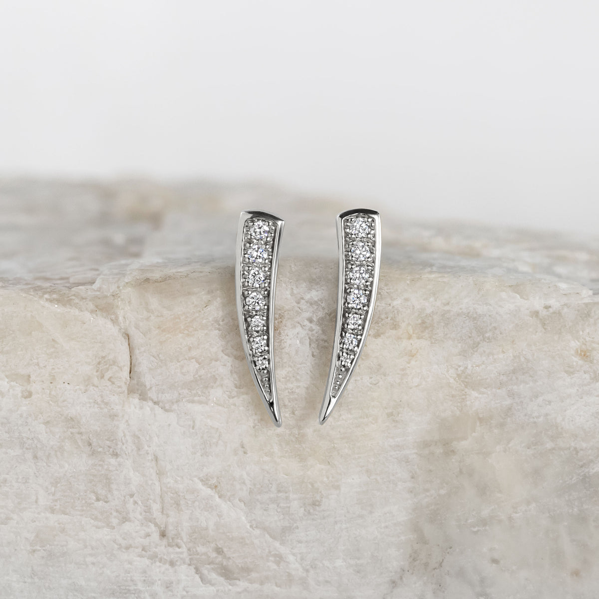 Talon Diamond Earrings ~ Ready to Ship