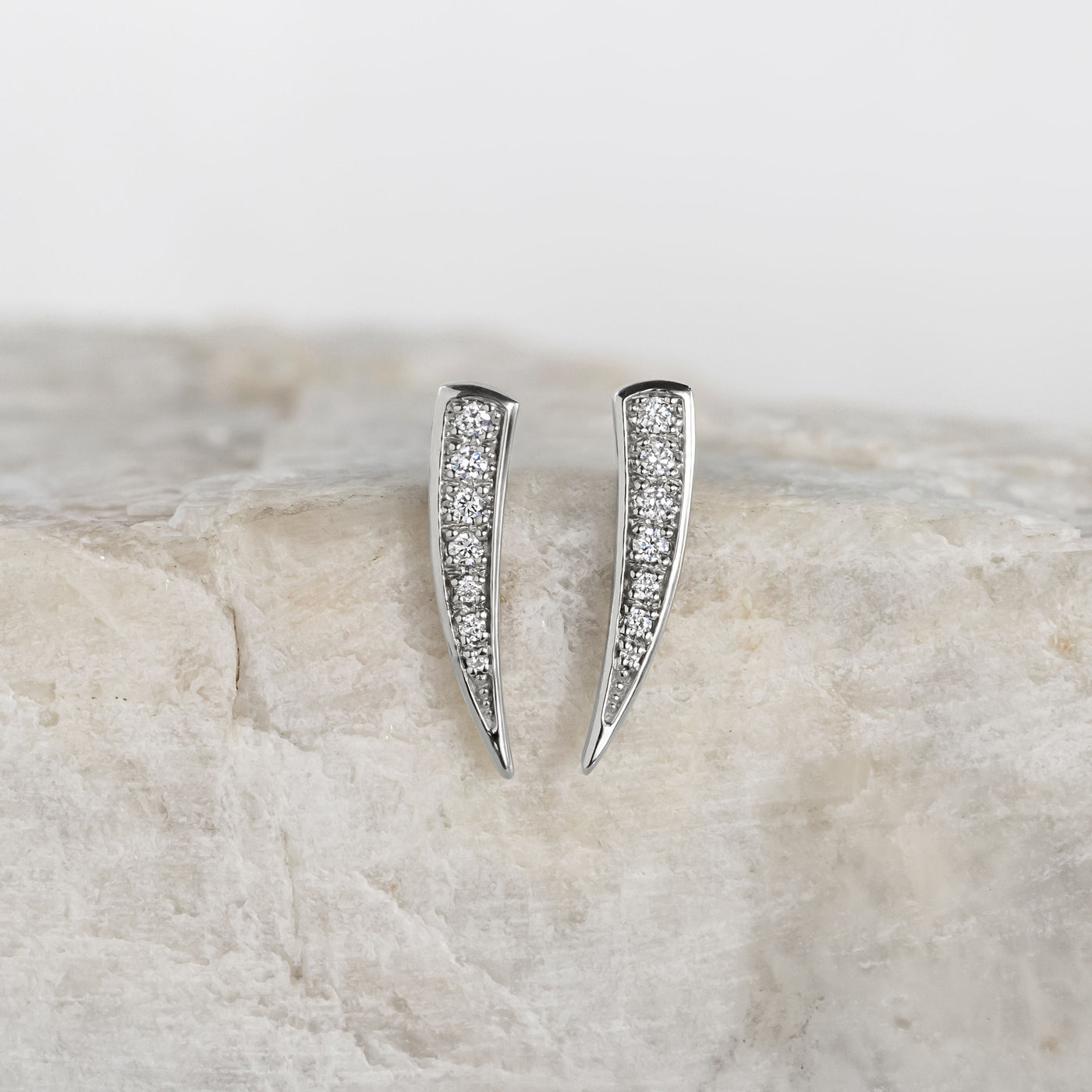 Talon Diamond Earrings