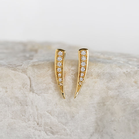 Talon Diamond Earrings