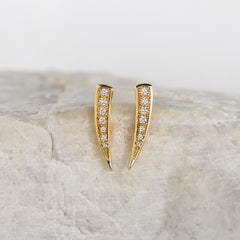Talon Diamond Earrings ~ Ready to Ship