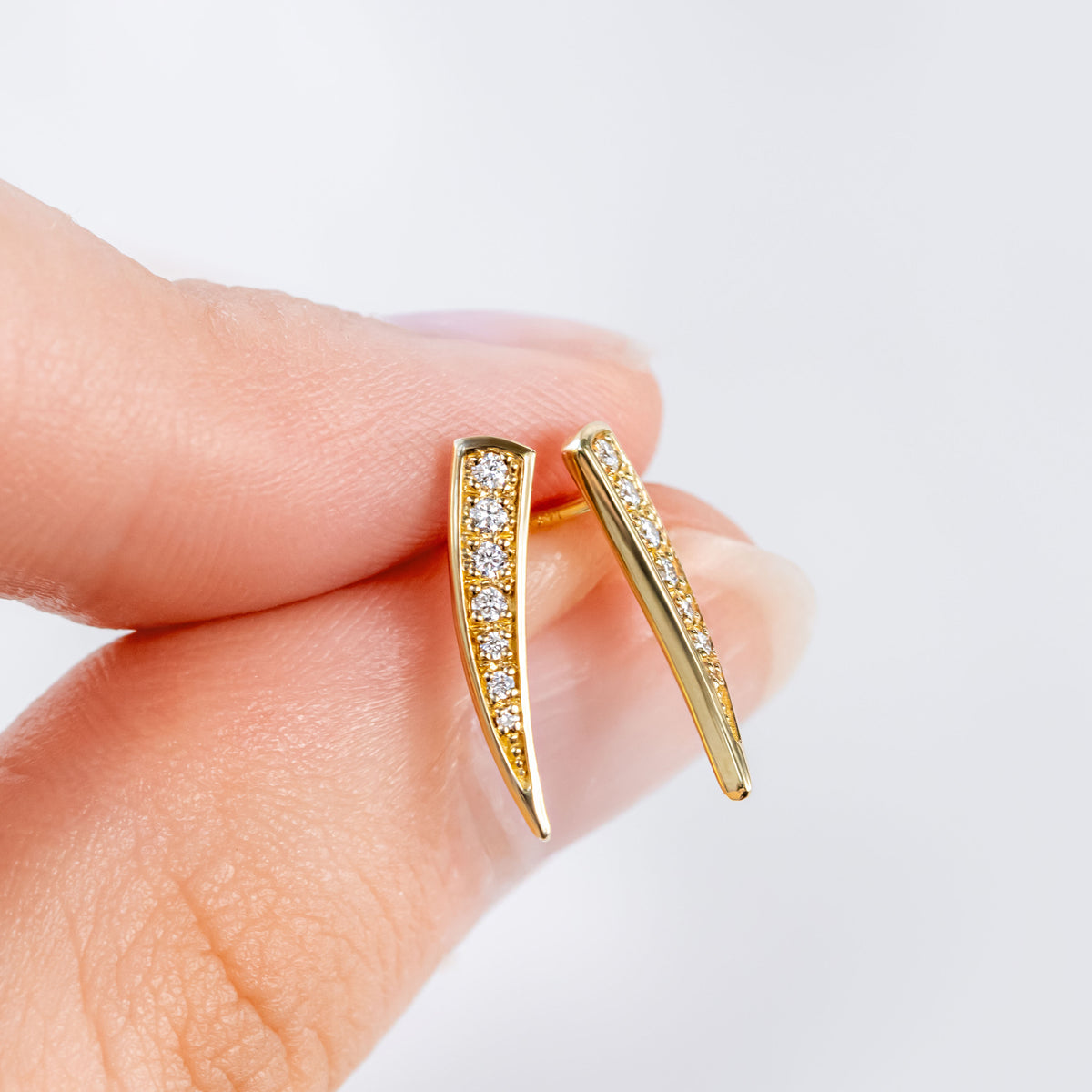 Talon Diamond Earrings ~ Ready to Ship