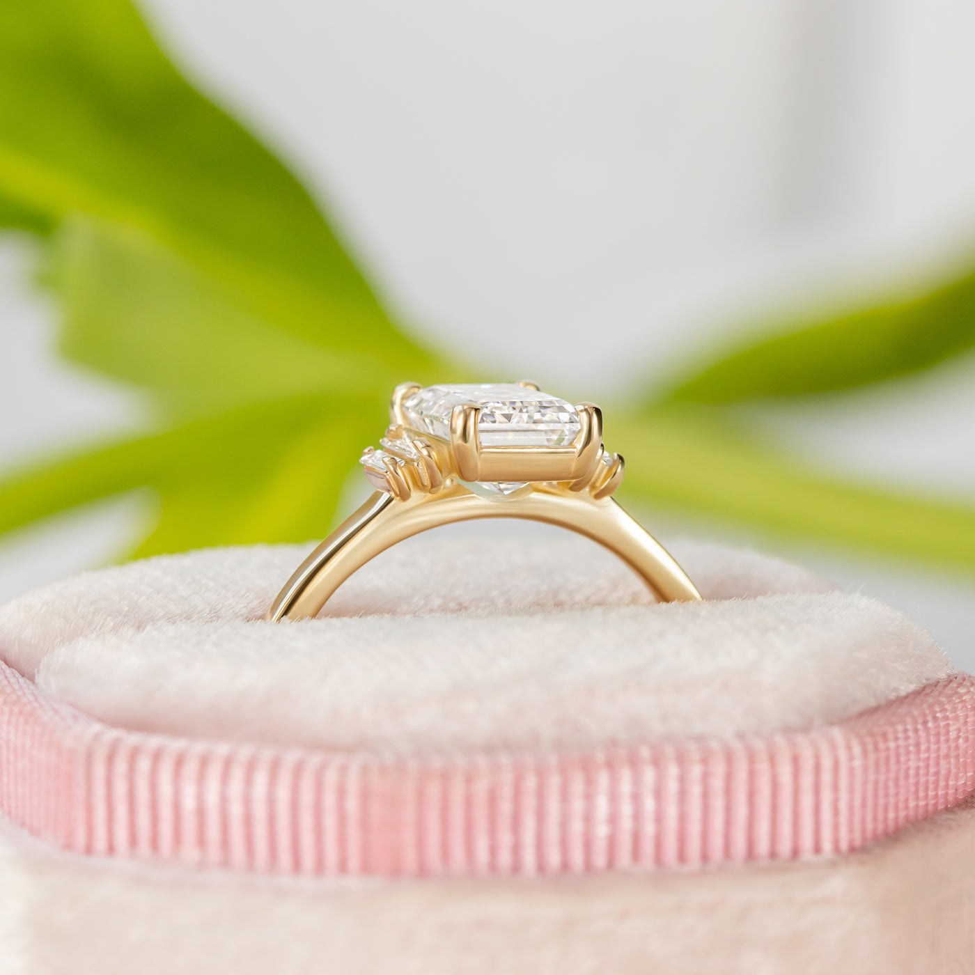 Kinsley ~ Emerald Cut Ring