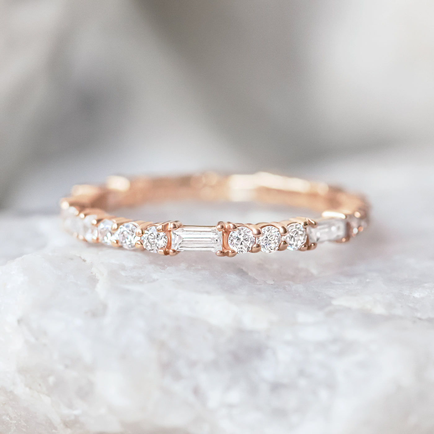 Scarlett ~ Eternity Diamond Ring