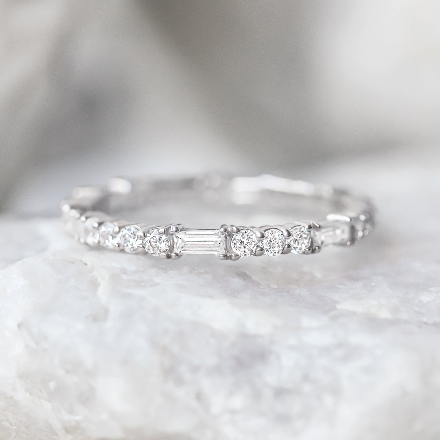 Scarlett ~ Eternity Wedding Band