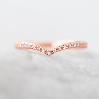 Victory ~ Curve Diamond Ring