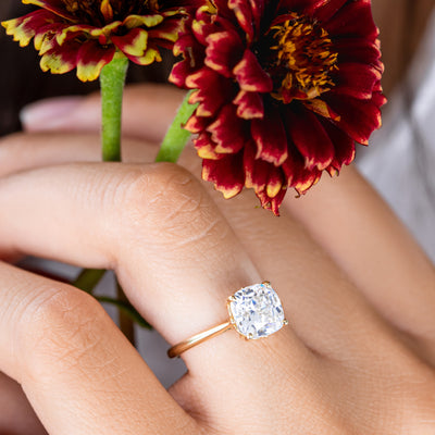 Lily ~ Cushion Cut Ring