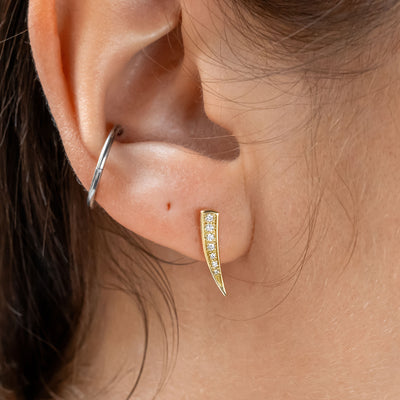 Talon Diamond Earrings