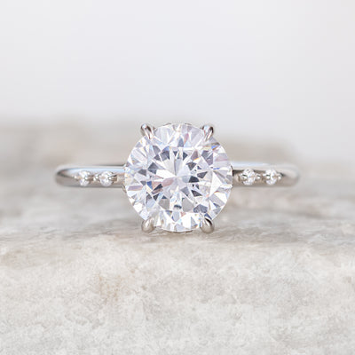 Wren ~ Round Brilliant Engagement Ring