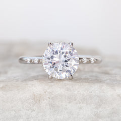 Wren ~ Round Brilliant Engagement Ring