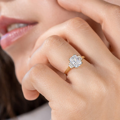Kinsley ~ Baguette Diamond Ring