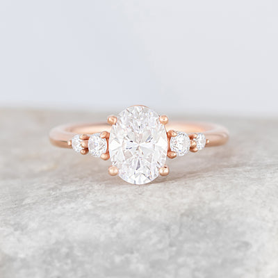 Delphine ~ Oval Cut Ring