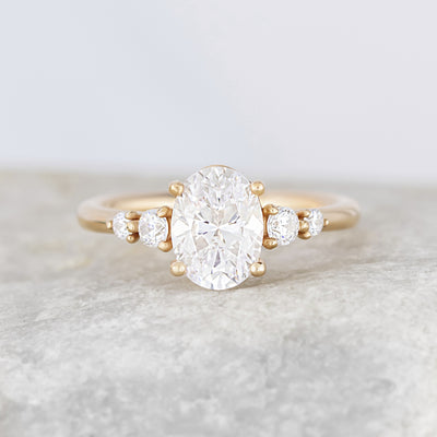 Delphine ~ Oval Cut Ring