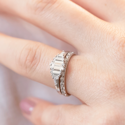 Harriet ~ Emerald Cut Ring