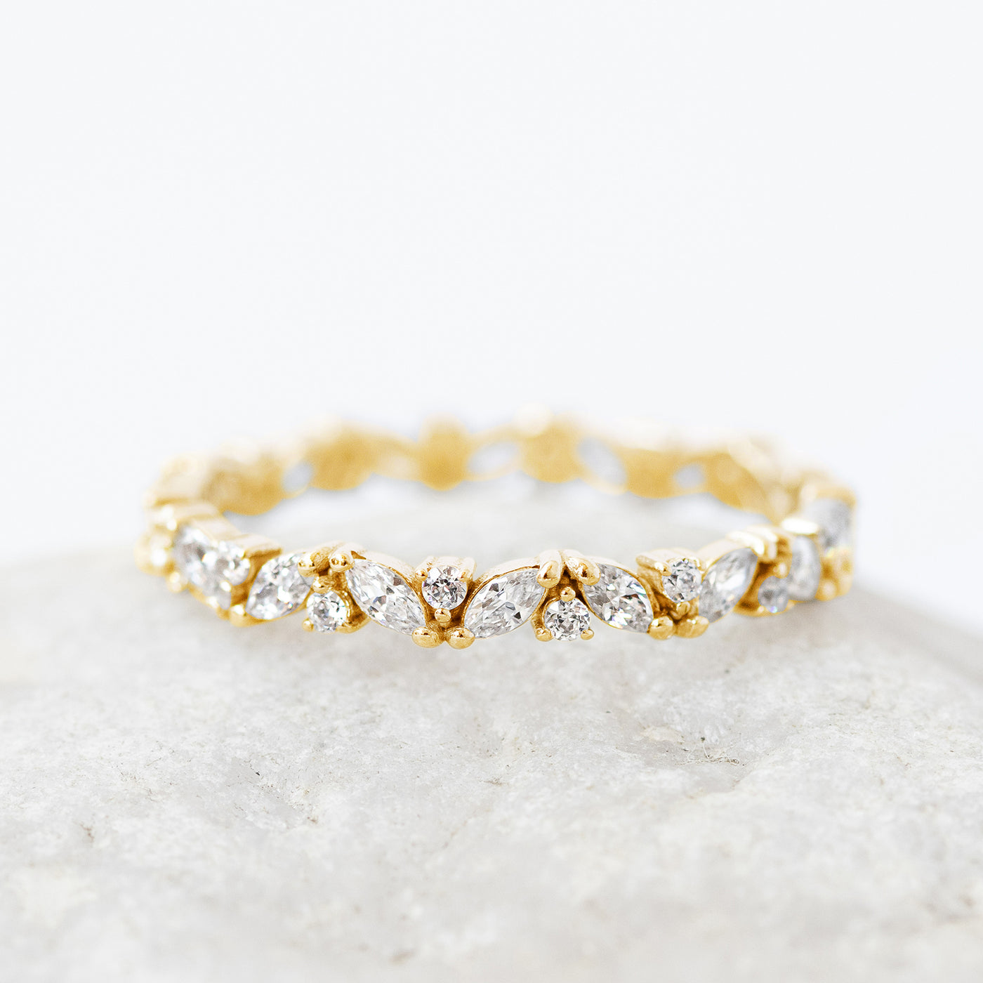 Haley ~ Diamond Eternity Band