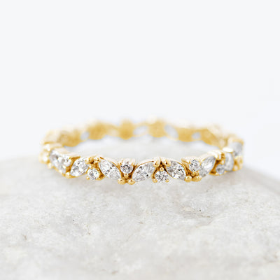 Haley ~ Diamond Eternity Band