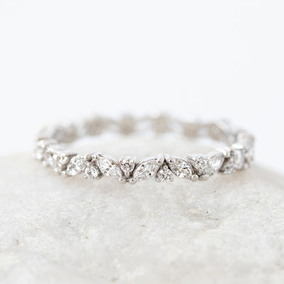 Haley ~ Diamond Eternity Band