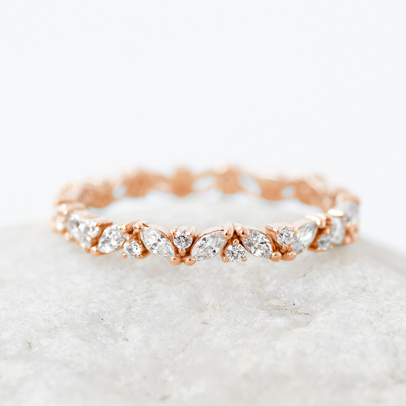 Haley ~ Diamond Eternity Band