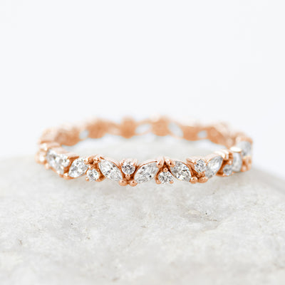 Haley ~ Diamond Eternity Band