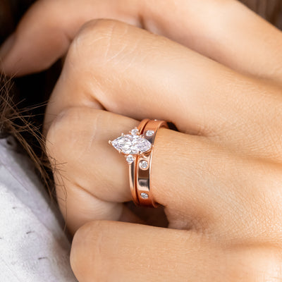 August ~ Marquise Cut Ring